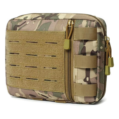 Tactical Molle Admin Pouch Multi-Purpose Laser-Cut Utility Pouch Modular EMT EDC Organizer Tool Pouch Bag