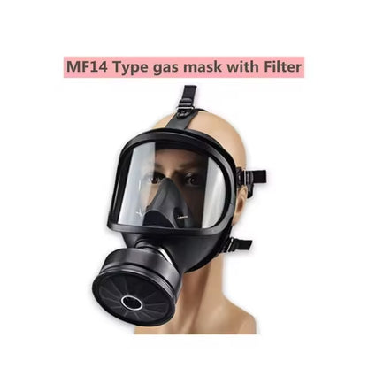 Chemical Respirator Filter Self-Priming Mask Nuclear Pollution Protection Full Face Gas Mask, MF14/87 Gas Mask