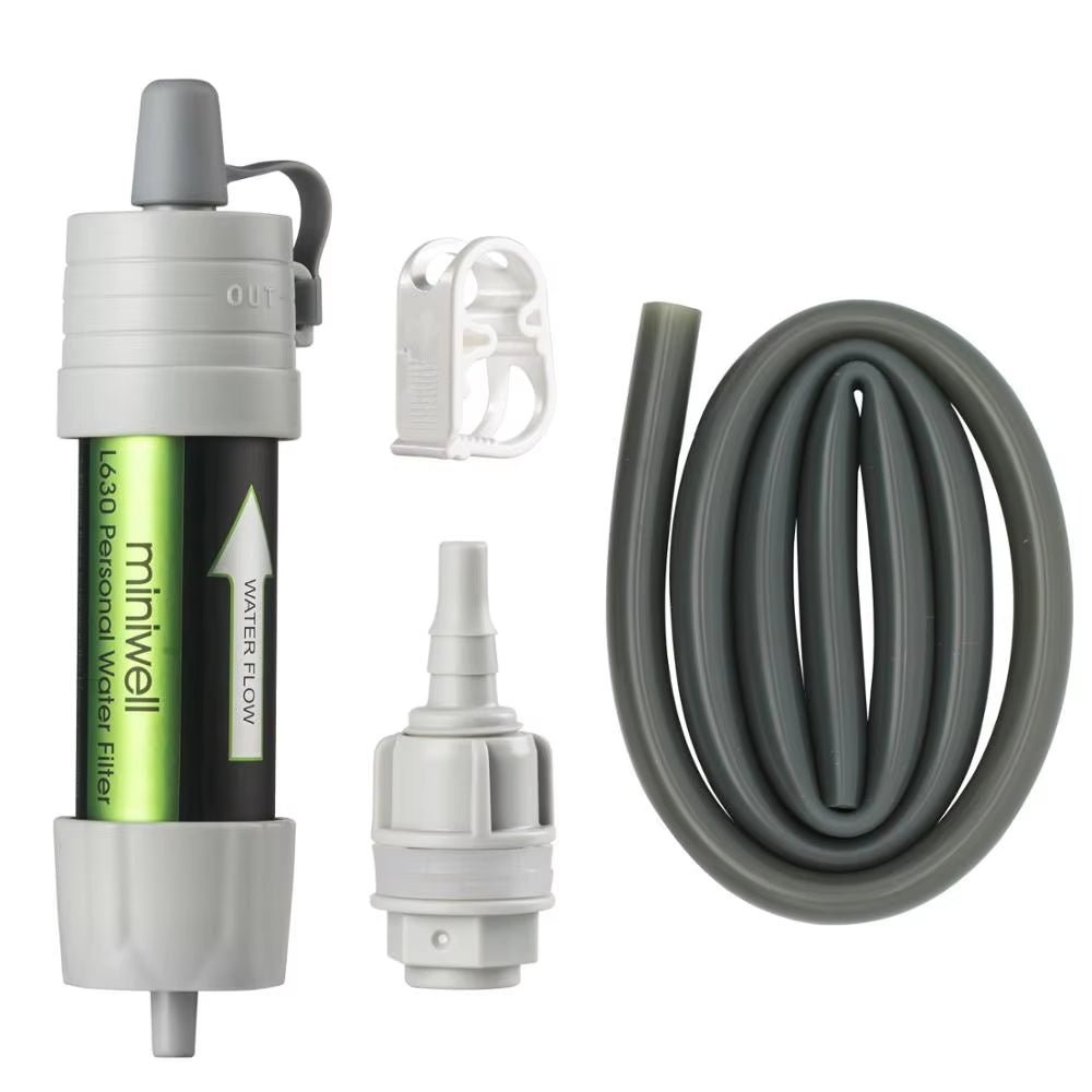 L630 Personal Camping Purification Water Filter Straw for Survival or Emergency Supplies