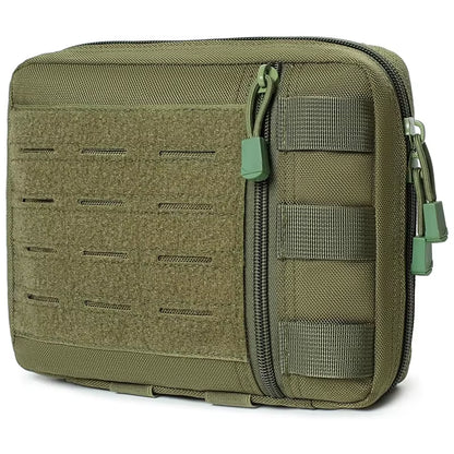 Tactical Molle Admin Pouch Multi-Purpose Laser-Cut Utility Pouch Modular EMT EDC Organizer Tool Pouch Bag