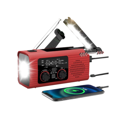 Emergency  Crank Radio with Flashlight