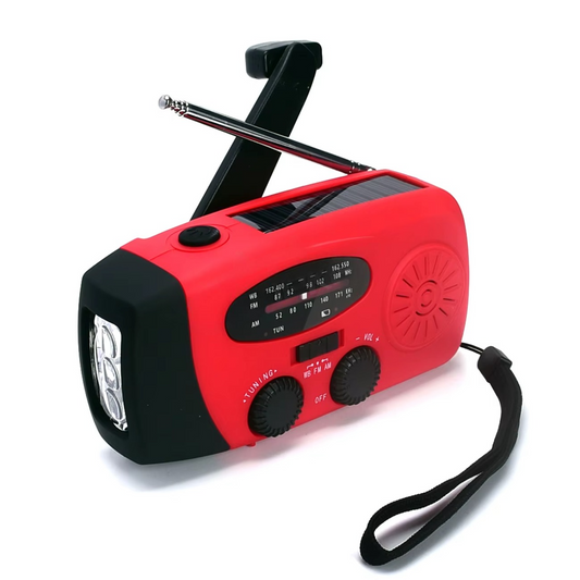 Emergency Hand Crank Radio