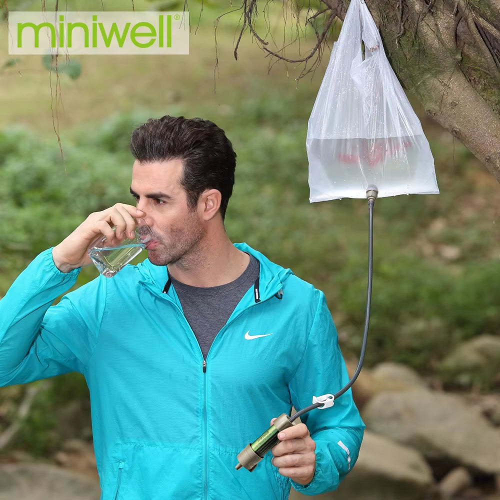 L630 Personal Camping Purification Water Filter Straw for Survival or Emergency Supplies