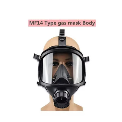 Chemical Respirator Filter Self-Priming Mask Nuclear Pollution Protection Full Face Gas Mask, MF14/87 Gas Mask